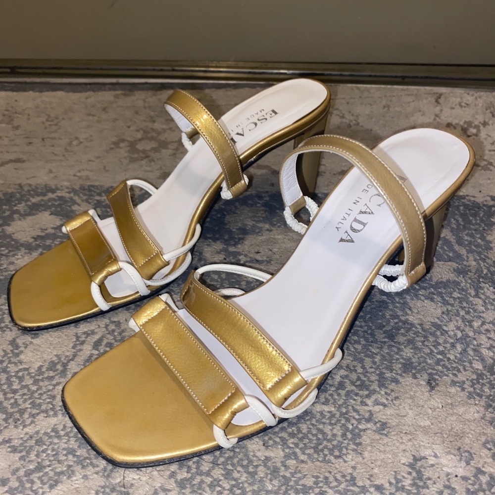 Escada Heeled Sandals